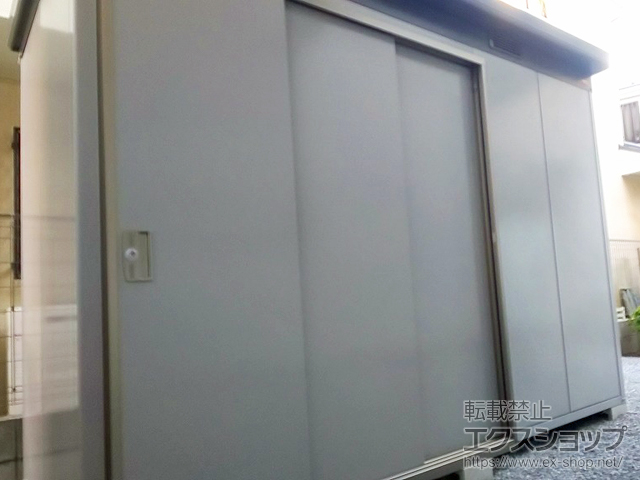 東京都足立区のの物置・屋外倉庫 【特注】ナイソー 一般型 施工例