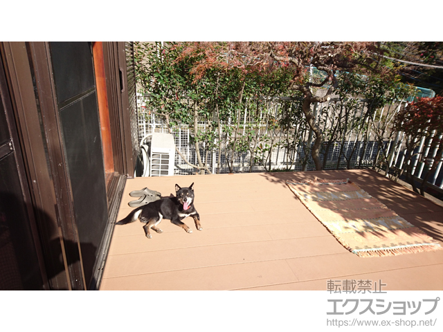 東京都八王子市ののウッドデッキ リウッドデッキ 200 施工例