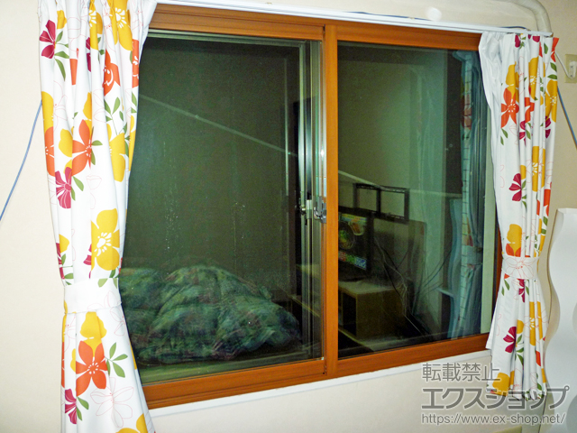 広島県広島市のの二重窓（内窓） インプラス ダストバリア仕様 引違い窓 2枚建 施工例