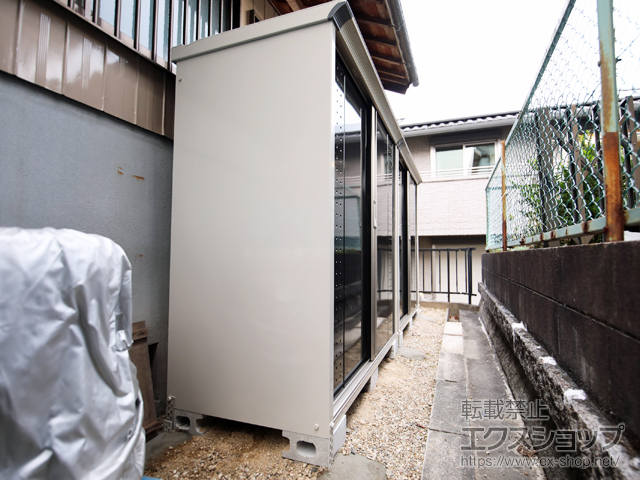 愛知県岡崎市のの物置・屋外倉庫 グランプレステージジャンプ 1488×750×1600(GP-157B-T) GP-157B-T-CK 施工例