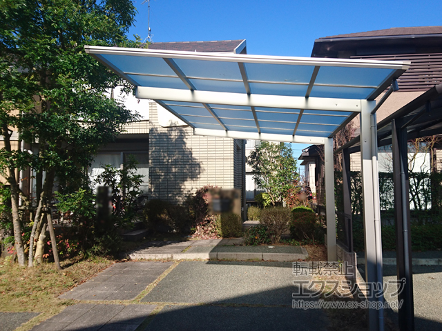 福岡県久留米市ののカーポート エフルージュグラン　積雪〜20cm対応 施工例