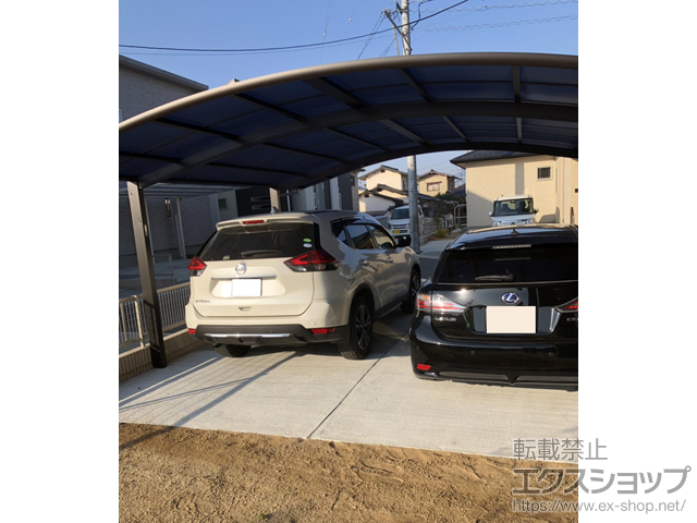 熊本県熊本市ののカーポート レイナツインポートグラン　積雪〜20cm対応 施工例