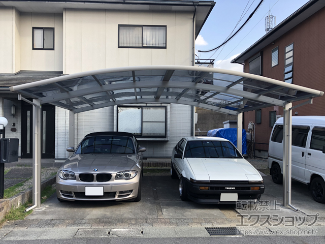 三重県四日市市ののカーポート レイナツインポートグラン　積雪〜20cm対応 施工例