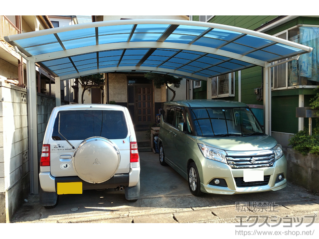 千葉県市川市ののカーポート レイナツインポートグラン　積雪〜20cm対応 施工例