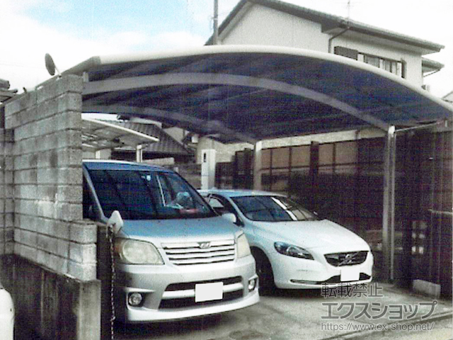 愛知県名古屋市ののカーポート レイナツインポートグラン　積雪〜20cm対応 施工例