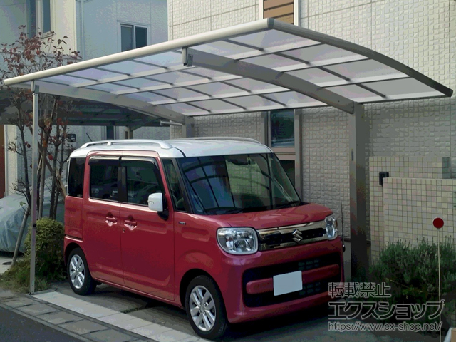 千葉県流山市ののカーポート レイナポートグラン　積雪〜20cm対応 施工例