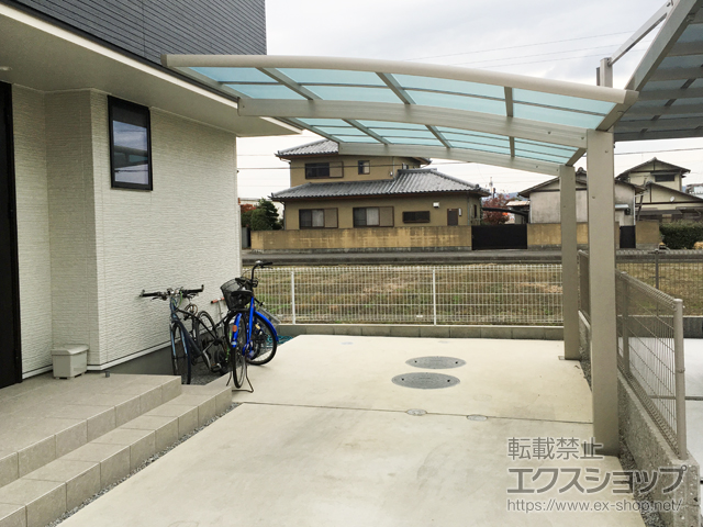 香川県高松市ののカーポート レイナポートグラン　積雪〜20cm対応 施工例