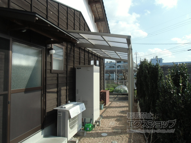 山口県周南市ののサイクルポート・駐輪場 カムフィエース ミニ 積雪〜20cm対応 施工例