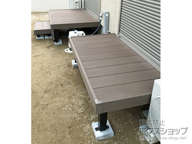 兵庫県神戸市ののウッドデッキ リウッドデッキ 200 施工例