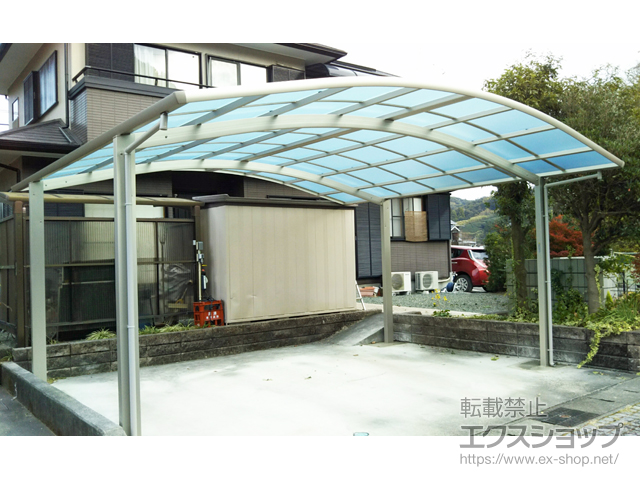 静岡県島田市ののカーポート レイナツインポートグラン　積雪〜20cm対応 施工例