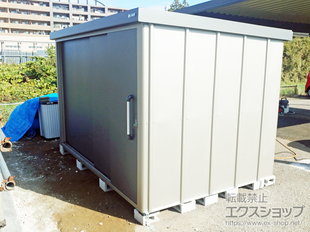 千葉県千葉市のの物置・屋外倉庫 エスケーエイト SK8-180 一般型 3000×2000×1940 SK8-180-GK 施工例