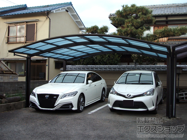 京都府長岡京市ののカーポート レイナツインポートグラン　積雪〜20cm対応 施工例