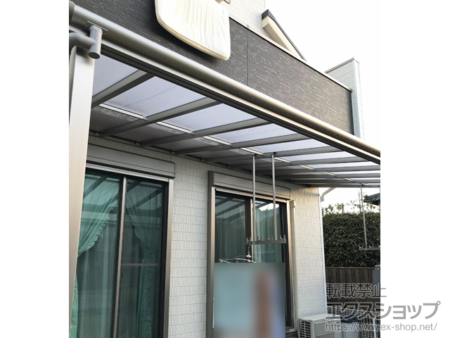 愛知県小牧市ののテラス屋根 ヴェクターテラス F型 テラスタイプ 単体 積雪〜20cm対応 施工例