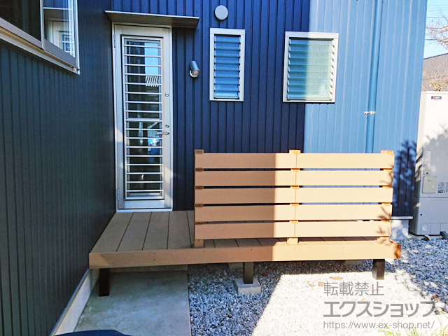 愛知県額田郡幸田町ののウッドデッキ マージウッドデッキ 施工例