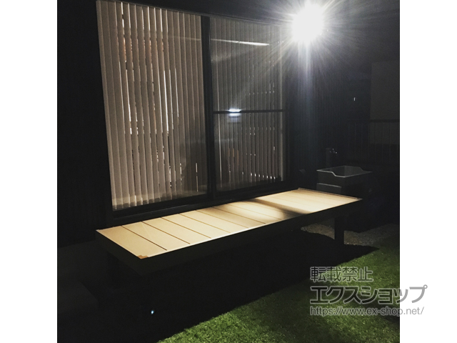 滋賀県彦根市ののウッドデッキ マージウッドデッキ 施工例