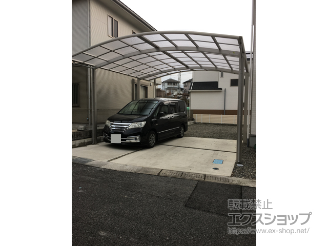 広島県東広島市ののカーポート レイナツインポートグラン　積雪〜20cm対応 施工例
