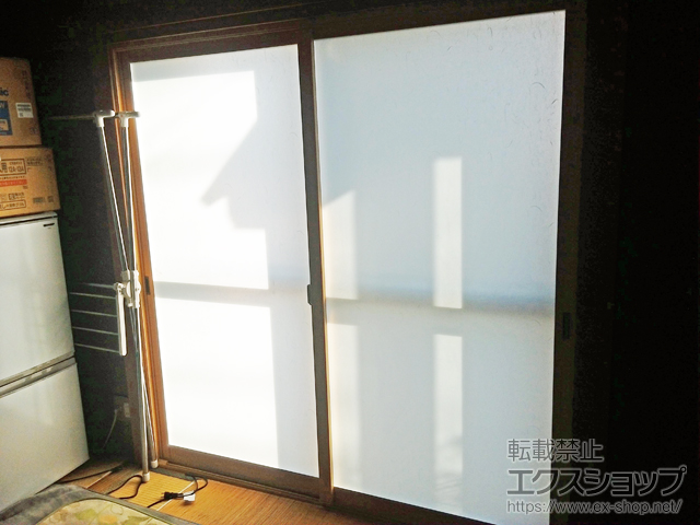 埼玉県川口市のの二重窓（内窓） インプラス ダストバリア仕様 引違い窓 2枚建 施工例