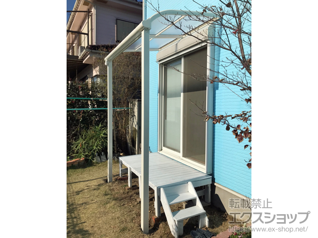 千葉県千葉市ののテラス屋根 ヴェクターテラス R型 テラスタイプ 単体 積雪〜20cm対応 施工例