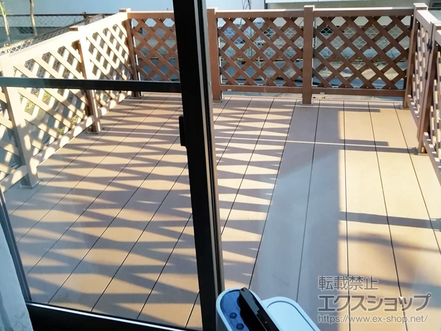 埼玉県狭山市ののウッドデッキ リウッドデッキ 200 施工例