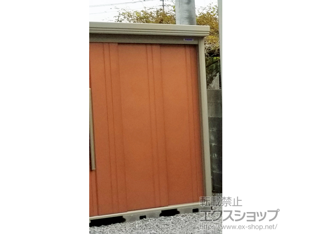 宮崎県東臼杵郡門川町のの物置・屋外倉庫 Mr.ストックマンダンディ 一般型 2900×1922×2110 ND-2919-Y-T 施工例