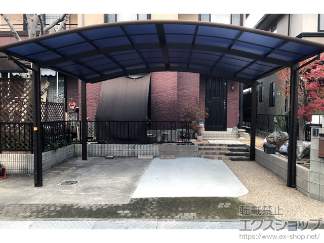 三重県津市ののカーポート レイナツインポートグラン　積雪〜20cm対応 施工例