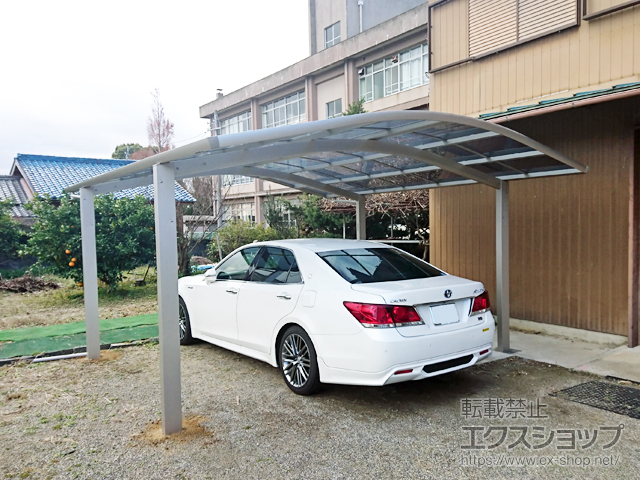 三重県津市ののカーポート レイナツインポートグラン　積雪〜20cm対応 施工例
