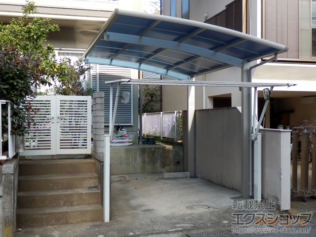 神奈川県鎌倉市ののカーポート レイナポートグラン　積雪〜20cm対応 施工例