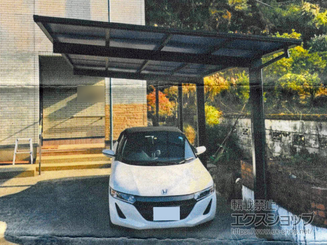 宮崎県延岡市ののカーポート エフルージュグラン　積雪〜20cm対応 施工例