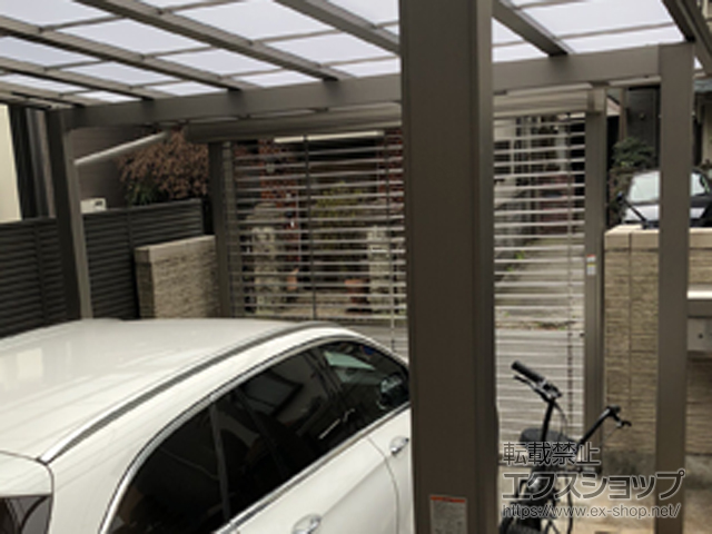 神奈川県川崎市ののガレージシャッター シャッターゲート FX1型 電動式 施工例