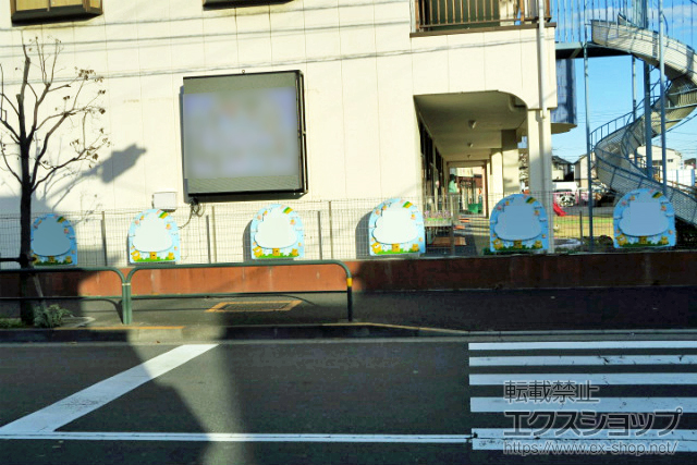 東京都足立区ののフェンス・柵 イーネットフェンス１F型 施工例