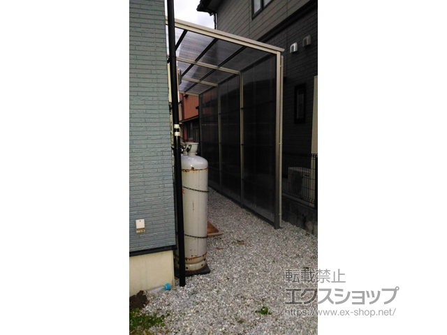 高知県香南市ののストックヤード ストックヤードII オープンタイプ 積雪〜20cm対応 施工例