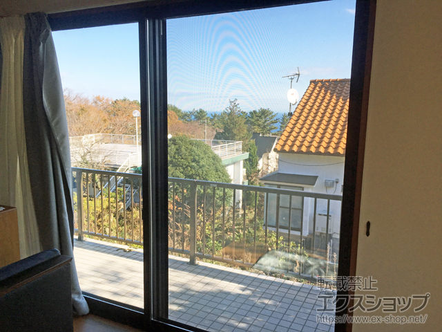 静岡県伊東市のの二重窓（内窓） インプラス ダストバリア仕様 引違い窓 2枚建 施工例