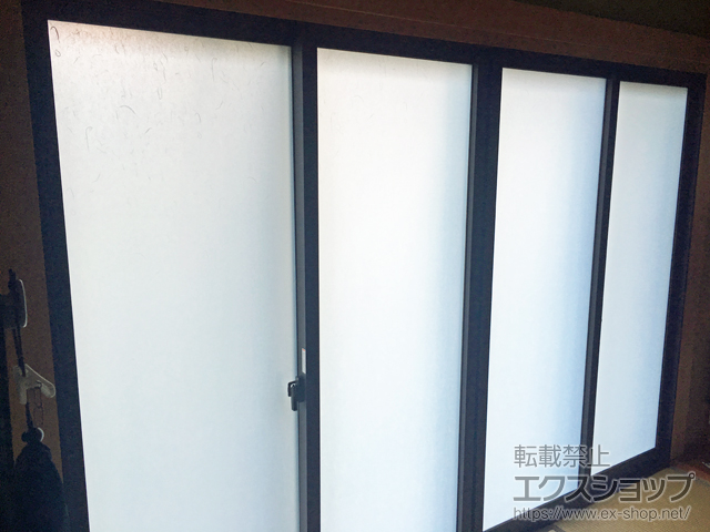 静岡県伊東市のの二重窓（内窓） インプラス ダストバリア仕様 引違い窓 4枚建 施工例