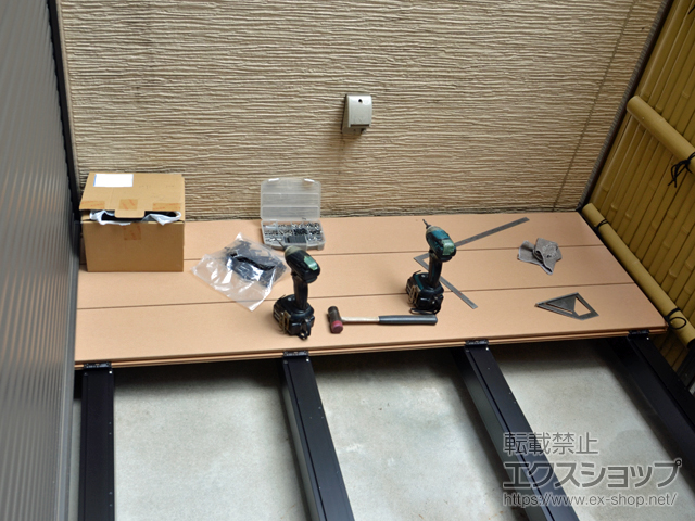 神奈川県綾瀬市ののウッドデッキ リウッドデッキ 200 施工例