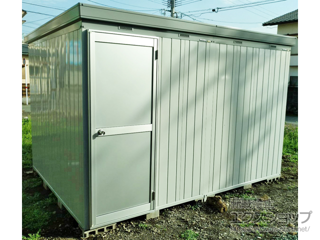 熊本県熊本市のの物置・屋外倉庫 断熱物置 ネクスタプラス ドアタイプ 一般型 3580×2630×2375 NXP-94HD-MG 施工例