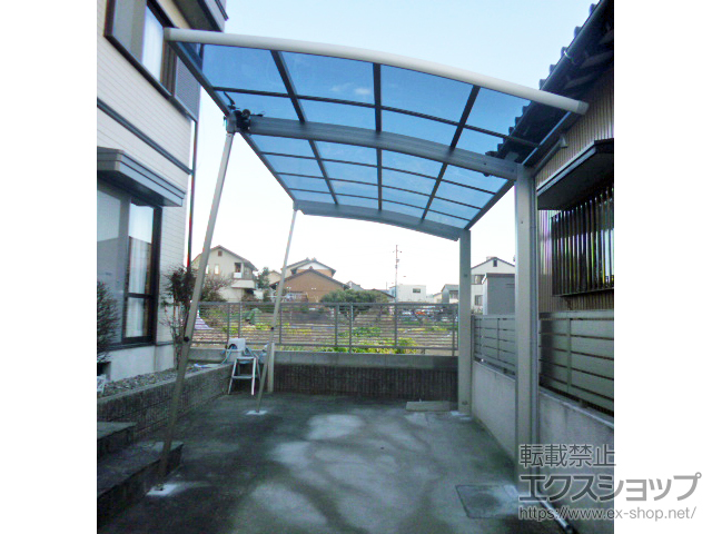 岐阜県各務原市ののカーポート レイナポートグラン　積雪〜20cm対応 施工例