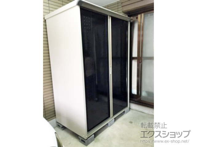 大阪府大阪市のの物置・屋外倉庫 グランプレステージジャンプ 1488×900×2100（GP-159H-T） GP-159H-T-CK 施工例