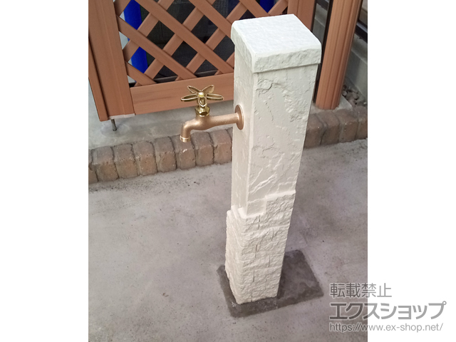 愛知県名古屋市のの立水栓・ガーデンシンク エーゲ 施工例