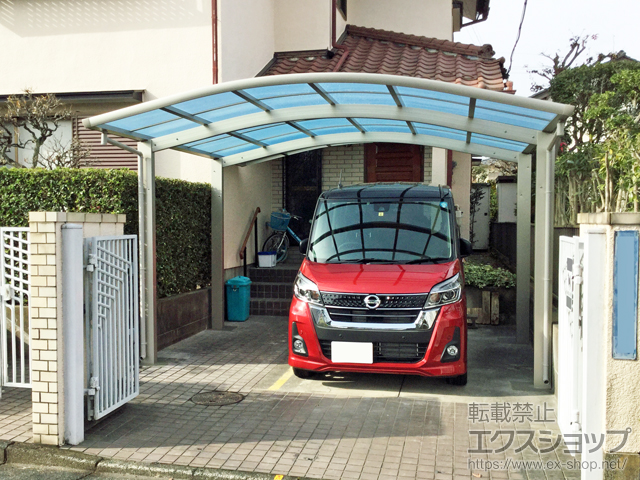 東京都八王子市ののカーポート レイナツインポートグラン　積雪〜20cm対応 施工例