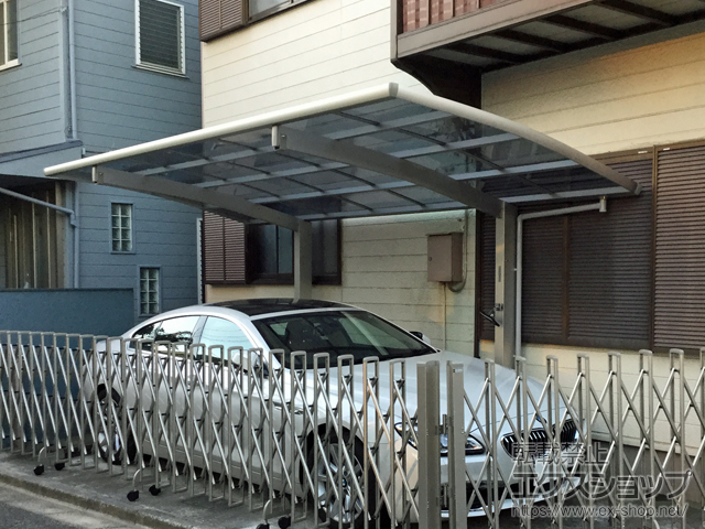 東京都練馬区ののカーポート レイナポートグラン　積雪〜20cm対応 施工例