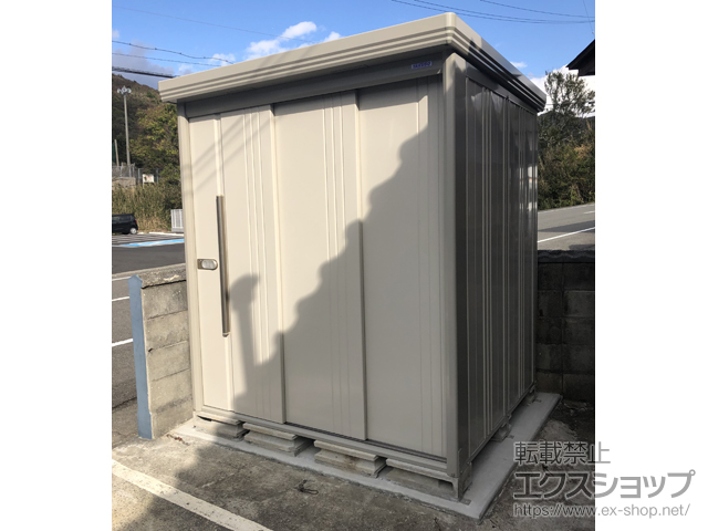 和歌山県日高郡美浜町のの物置・屋外倉庫 Mr.ストックマンダンディ 一般型 1832×1590×2110（ND-1815） ND-1815-W 施工例