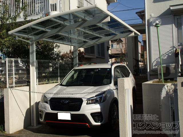 神奈川県平塚市ののカーポート レイナポートグラン　積雪〜20cm対応 施工例