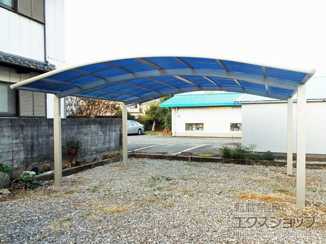 高知県土佐市ののカーポート レイナツインポートグラン　積雪〜20cm対応 施工例