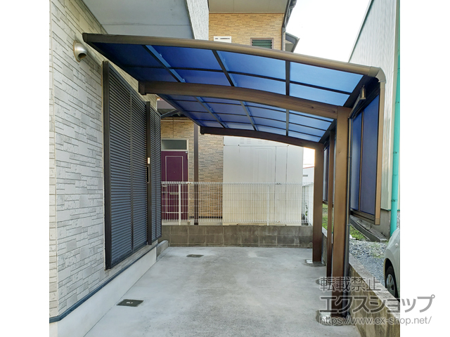 埼玉県川口市ののカーポート プレシオスポート 積雪〜20cm対応 施工例