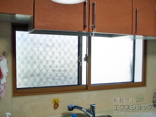 奈良県天理市のの二重窓（内窓） インプラス ダストバリア仕様 引違い窓 2枚建 施工例