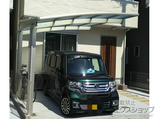 京都府長岡京市ののカーポート レイナポートグラン　積雪〜20cm対応 施工例