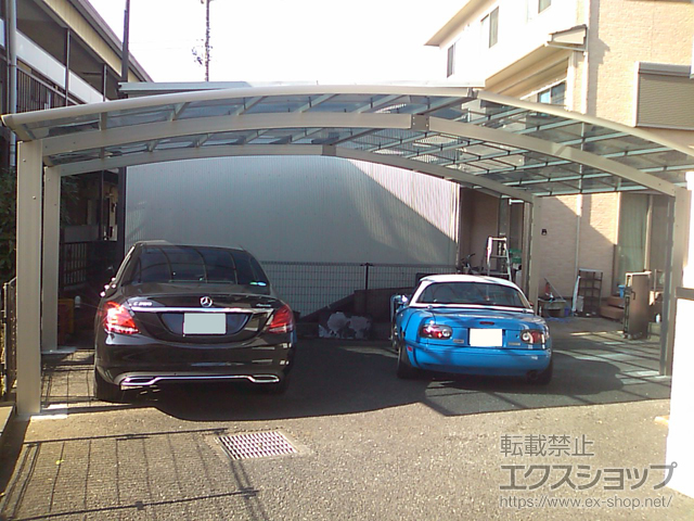 神奈川県大和市ののカーポート レイナトリプルポートグラン　積雪〜20cm対応 施工例