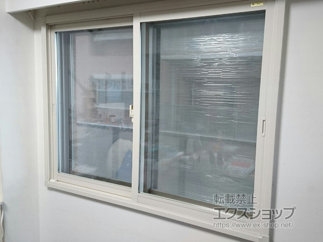 千葉県浦安市のの二重窓（内窓） インプラス ダストバリア仕様 引違い窓2枚建 施工例