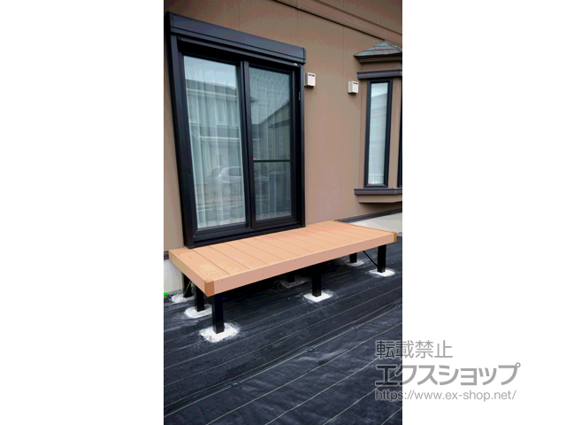 三重県松阪市ののウッドデッキ マージウッドデッキ 施工例