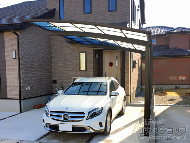 千葉県佐倉市ののカーポート レイナポートグラン　積雪〜20cm対応 施工例